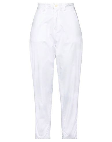 HAIKURE Pantalone Bianco 97% Cotone, 3% Elastan