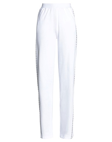LIU •JO Casual trouser White 100% Cotton