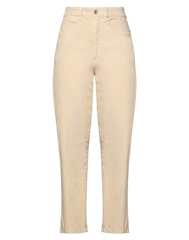 BARENA Casual trouser Beige 97% Cotton, 3% Elastane