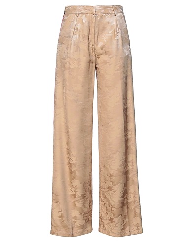BRAND UNIQUE Casual trouser Camel 70% Viscose, 30% Polyamide