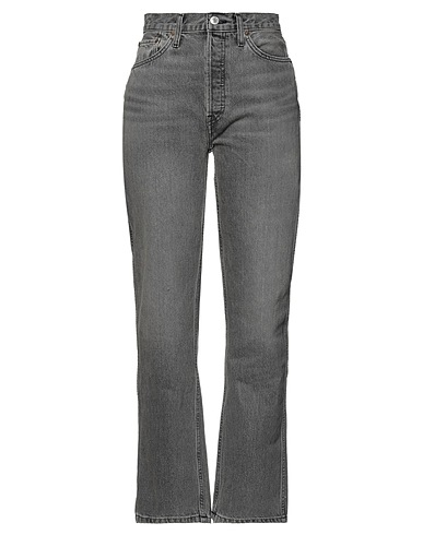 RE/DONE Denim trousers Black 100% Cotton