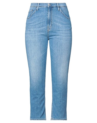 HAIKURE Denim pants Blue 92% Cotton, 6% Elastomultiester, 2% Elastane