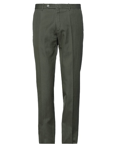 GTA IL PANTALONE Casual trouser Military green 52% Cotton, 48% Linen