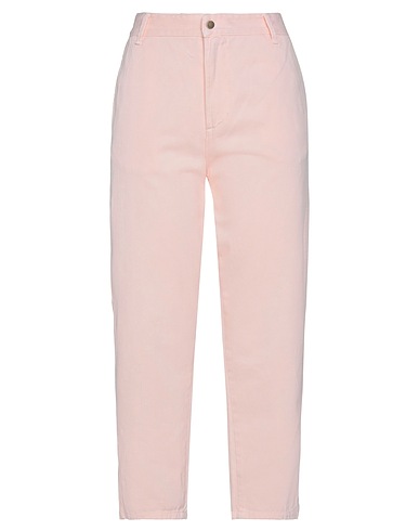 MERCI ITALIA Casual pants Pink 100% Cotton