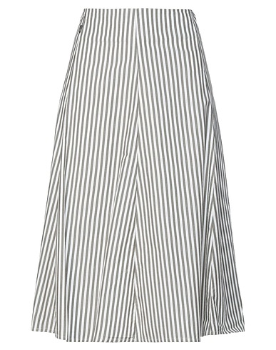 WOOLRICH Midi skirt White 100% Cotton