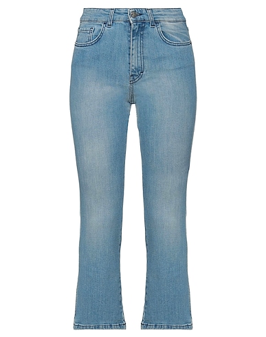 MANILA GRACE Bootcut Jeans Blue 97% Cotton, 3% Elastane