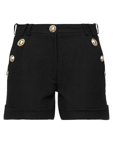 BALMAIN Shorts & Bermuda Black 100% Cotton