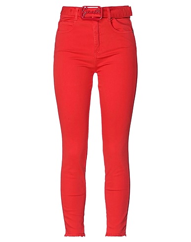 GAëLLE Paris Pantaloni jeans Rosso 88% Cotone, 9% Poliestere, 3% Elastan