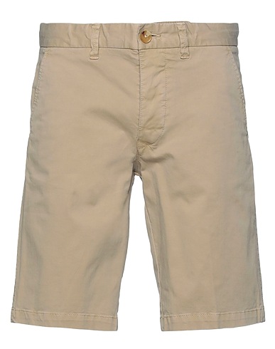 BLAUER. Shorts & Bermuda Sand 97% Cotton, 3% Elastane