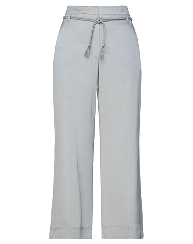 TRUE ROYAL Pantalone Grigio chiaro 100% Viscosa