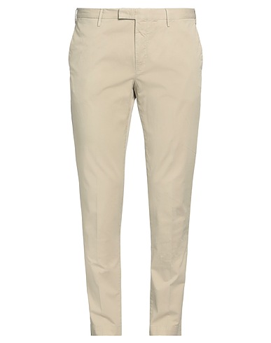 PT Torino Casual trouser Beige 98% Cotton, 2% Elastane