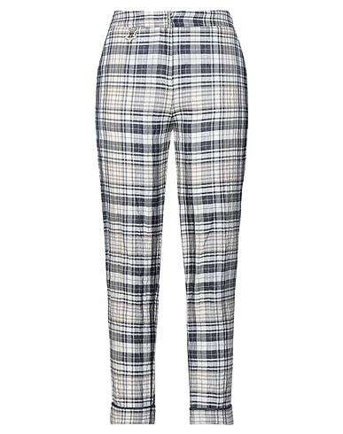 LORENA ANTONIAZZI Casual pants Midnight blue 59% Cotton, 37% Viscose, 4% Metal