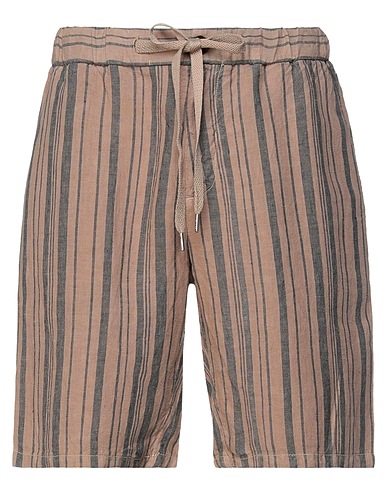 SUN 68 Shorts & Bermuda Khaki 100% Linen