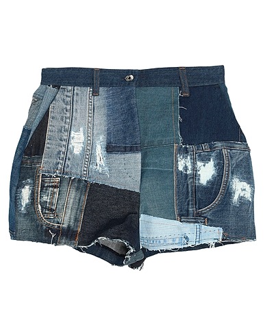 DOLCE&GABBANA Denim shorts Blue 98% Cotton, 2% Elastane