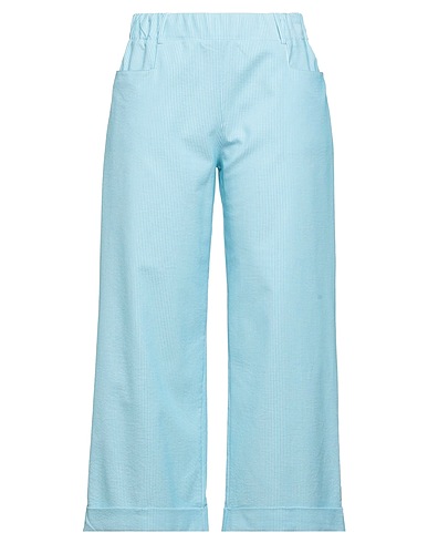 GRAN SASSO Casual pants Sky blue 86% Cotton, 12% Polyamide, 2% Elastane