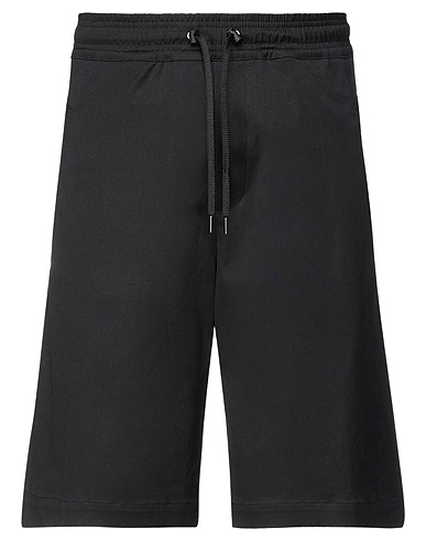 NEIL BARRETT Shorts & Bermudas Schwarz 98% Baumwolle, 2% Elastan