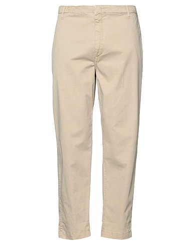 DONDUP Casual trouser Beige 96% Cotton, 4% Elastane