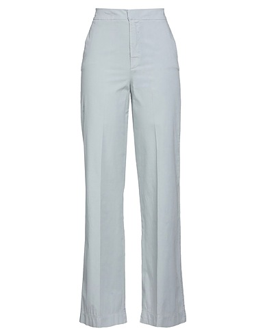 SOALLURE Casual trouser Light grey 97% Cotton, 3% Elastane