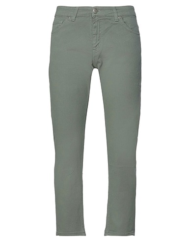V2® BRAND Casual pants Military green 97% Cotton, 3% Elastane