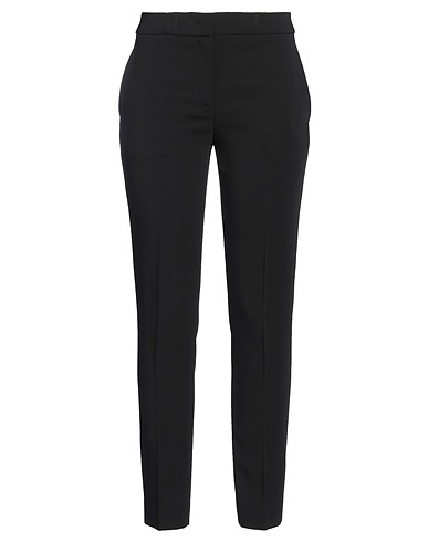 MOSCHINO Casual pants Black 97% Viscose, 3% Elastane