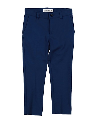 MANUEL RITZ Pantalone Blu navy 65% Viscosa, 30% Poliammide, 5% Elastan