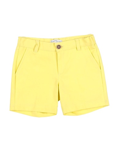 FINA EJERIQUE Shorts & Bermuda Giallo 100% Cotone