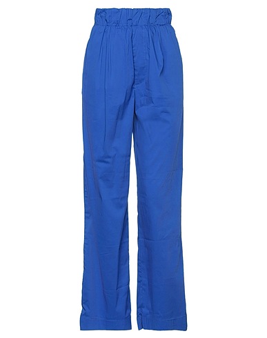 WHITE SAND Casual trouser Midnight blue 79% Cotton, 18% Polyamide, 3% Elastane