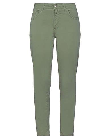 LIU •JO Casual trouser Military green 97% Cotton, 3% Elastane