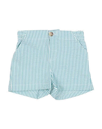 FINA EJERIQUE Shorts & Bermuda Turquoise 100% Cotton