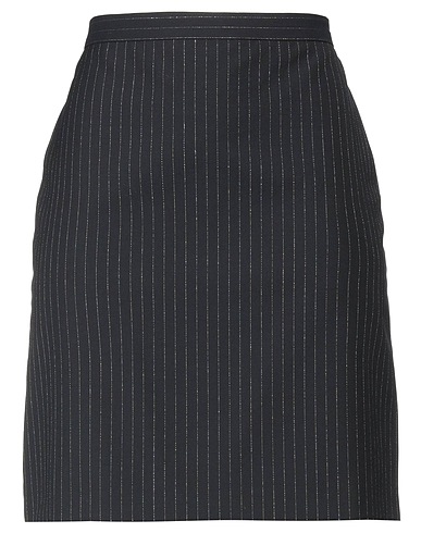 MCQUEEN Mini skirt Black 100% Virgin Wool