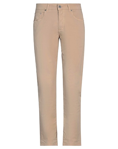 CAMOUFLAGE AR AND J. Casual trouser Khaki 96% Cotton, 4% Lycra®