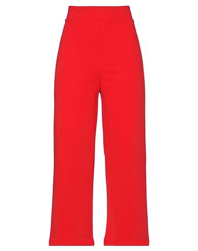 FEDERICA TOSI Casual pants Red 100% Polyester