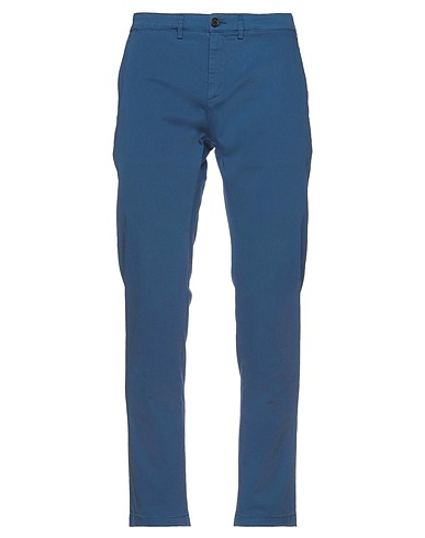 DEPARTMENT 5 Casual pants Blue 97% Cotton, 3% Elastane