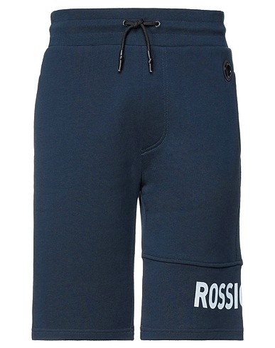 ROSSIGNOL Shorts & Bermuda Midnight blue 80% Cotton, 20% Polyester