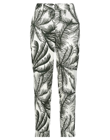 P.A.R.O.S.H. Casual trouser White 100% Cotton