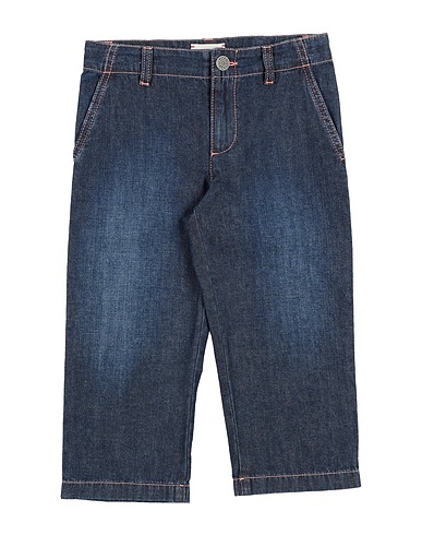 GUCCI Denim trousers Blue 100% Cotton, Polyester