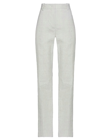 ERIKA CAVALLINI Casual trouser Beige 75% Linen, 24% Viscose, 1% Elastane