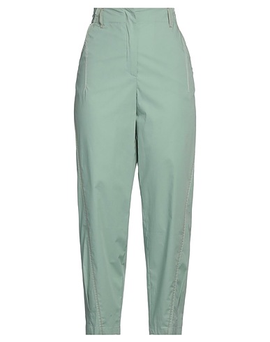 BEATRICE .B Casual pants Light green 96% Cotton, 4% Elastane