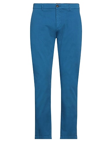 DEPARTMENT 5 Casual trouser Azure 97% Cotton, 3% Elastane