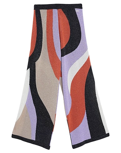 LIU •JO Casual trouser Lilac 70% Viscose, 15% Polyester, 15% Metallic Polyester