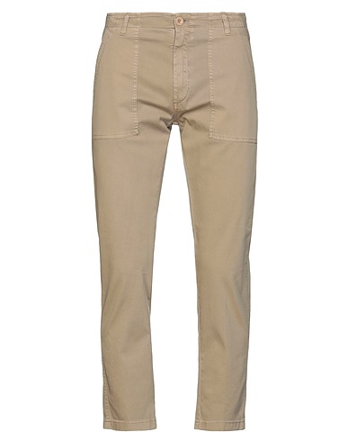 DEPARTMENT 5 Casual trouser Beige 97% Cotton, 3% Elastane