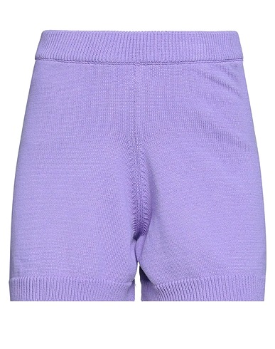 VICOLO Shorts & Bermuda Lilac 100% Cotton