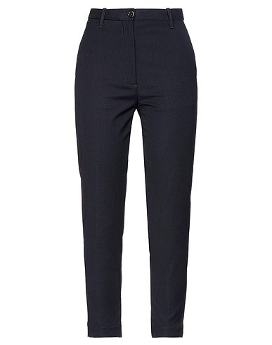 NINE IN THE MORNING Pantalone Blu notte 95% Viscosa, 5% Elastan