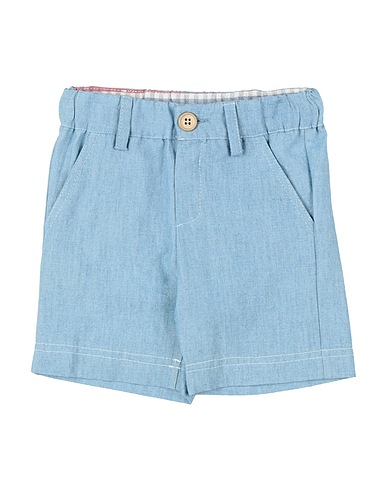 KID'S COMPANY Shorts & Bermuda Pastel blue 100% Cotton