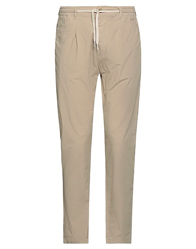 CRUNA Casual pants Beige 97% Cotton, 3% Elastane