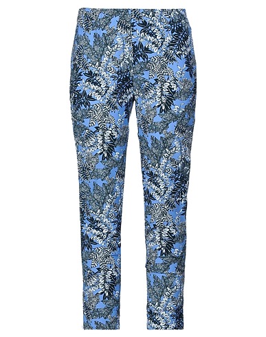 SEDUCTIVE Casual trouser Pastel blue 68% Polyamide, 32% Elastane