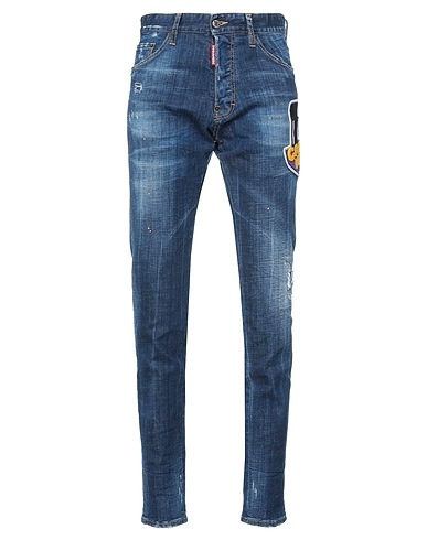 DSQUARED2 Denim pants Blue 98% Cotton, 2% Elastane