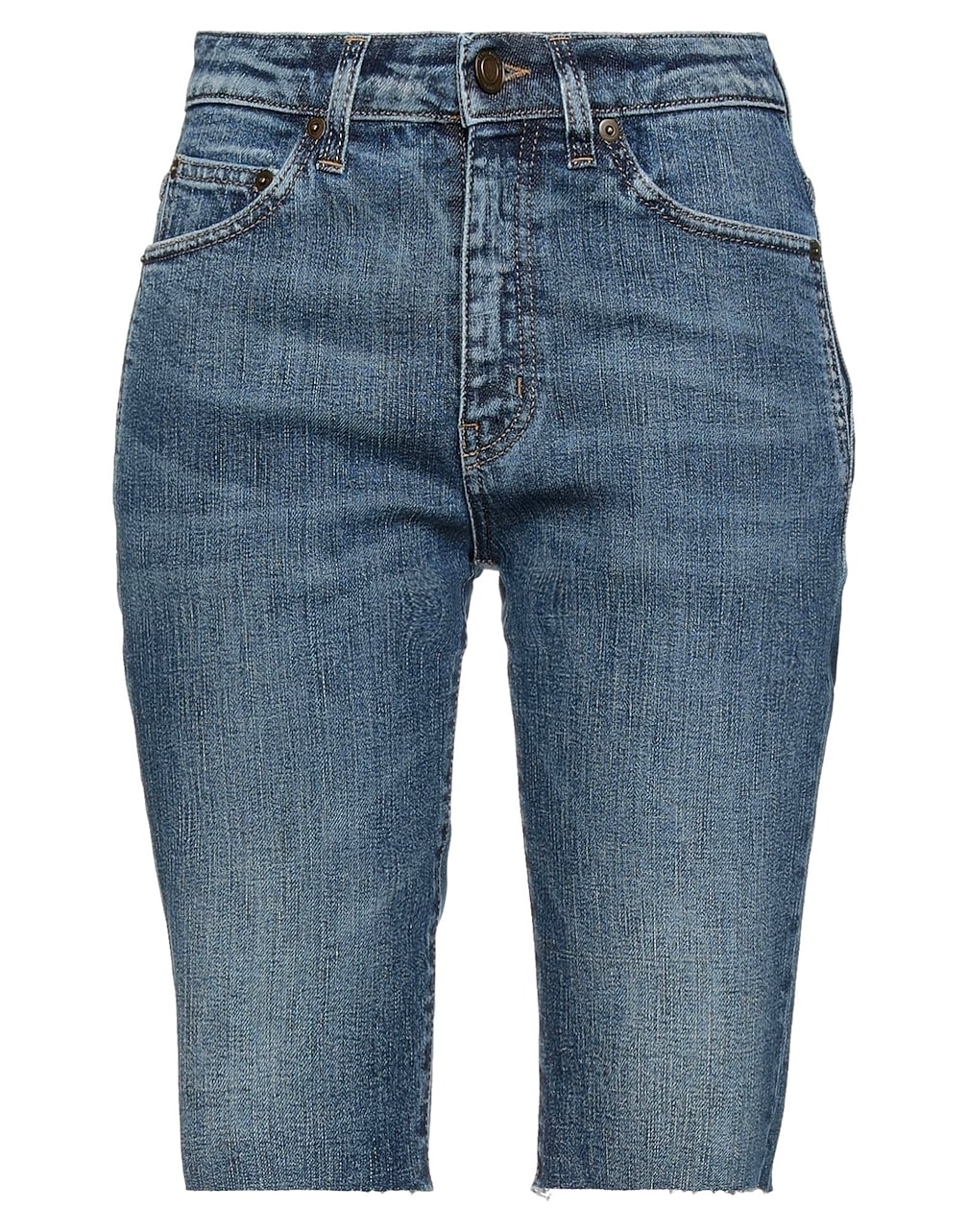 SAINT LAURENT - Denim σορτς