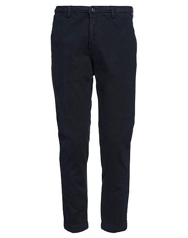 SIMON VENÄJÄN Casual pants Midnight blue 98% Cotton, 2% Elastane