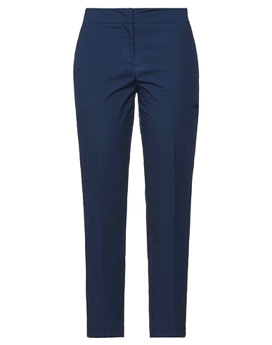 TWINSET Casual pants Midnight blue 96% Cotton, 4% Elastane, Polyester
